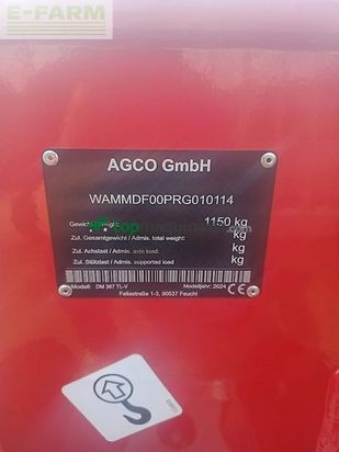 Cortacésped manual - Massey Ferguson - dm 367 tl-v