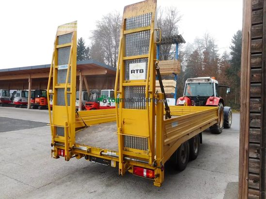 Remolqu agrícola -  - blomenröhr tandemtieflader mit rampen