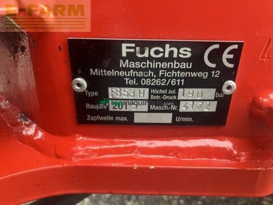 Minicargadora - Fuchs - f 853 h