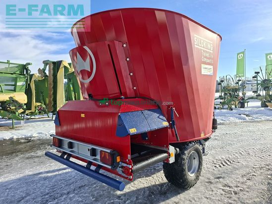 Remolqu esparcidor - Siloking - kompakt 10m³