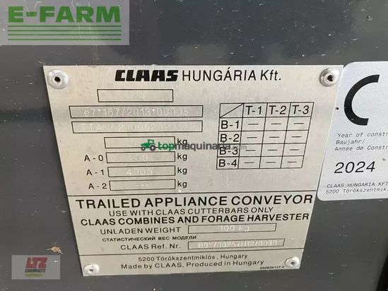 Cosechadora de Cereal - Claas - trion 750 montana claas mähdre