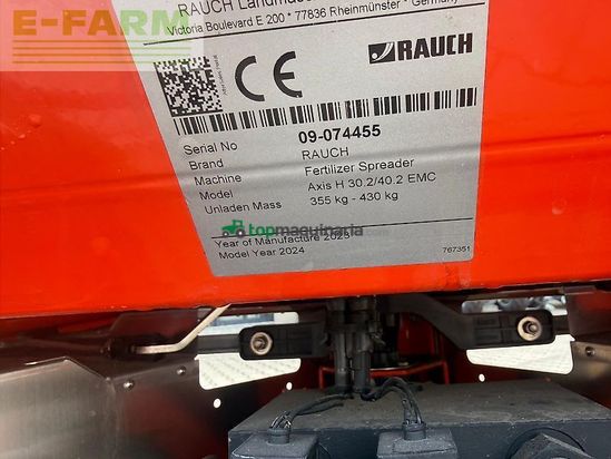 Esparcidor - Rauch - axis 30.2 h emc