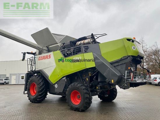 Cosechadora de Cereal - Claas - trion 650 mit vario 770
