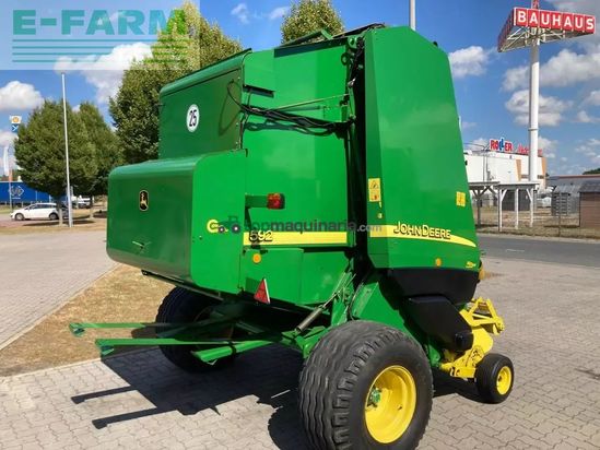 Empacadora gigant - John Deere - 592 high flow-14 messer
