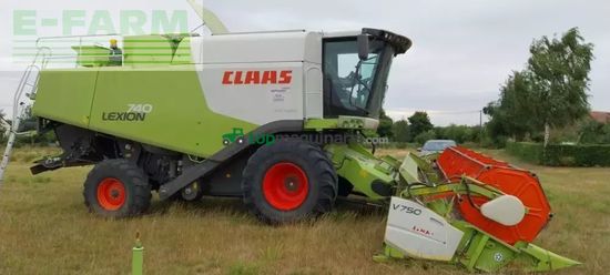 Cosechadora de Cereal - Claas - lexion 740