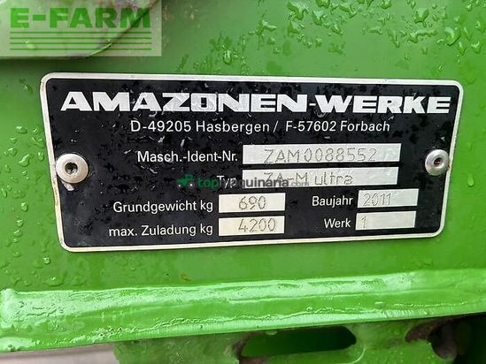 Esparcidor - Amazone - za-m 3000 ultra