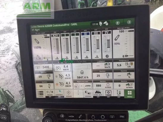 Tractor agrícola - John Deere - 6250 r