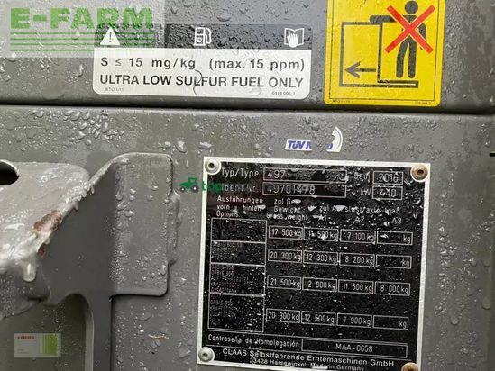 Cosechadora de Cereal - Claas - jaguar 950