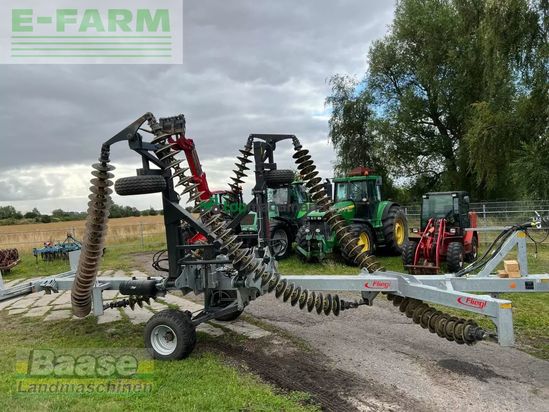 Grada de disco -  - fliegl kse 680 kettenscheibenegge
