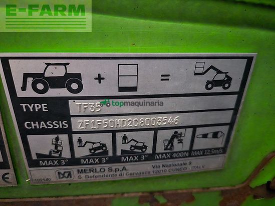 Telescopica - Merlo - tf 30.9-115