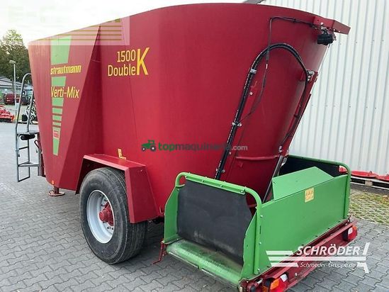 Remolqu esparcidor - Strautmann - verti mix 1500 double k