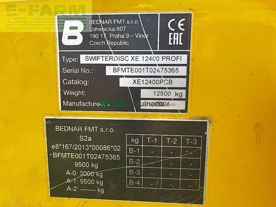 Grada de disco - Bednar - swiftredisc xe 12400 profi