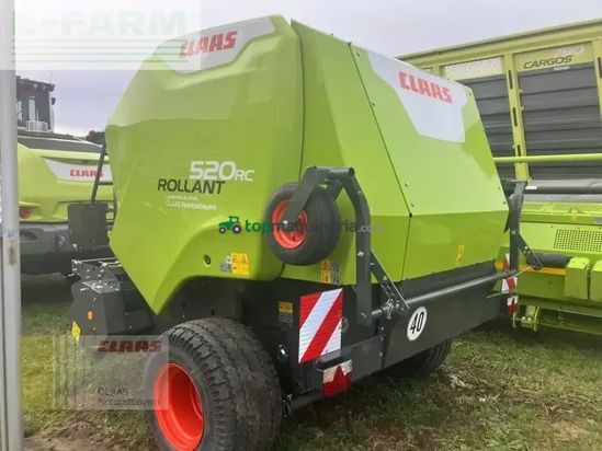 Empacadora gigant - Claas - rollant 520 rc