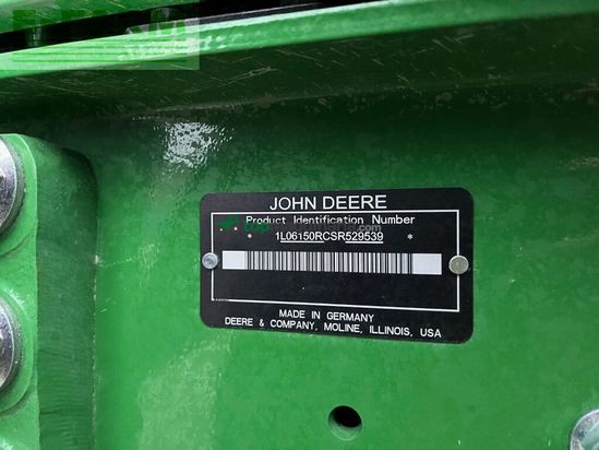 Tractor agrícola - John Deere - 6r150 g5 plus