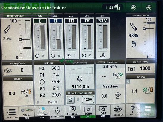 Tractor agrícola - John Deere - 6130r