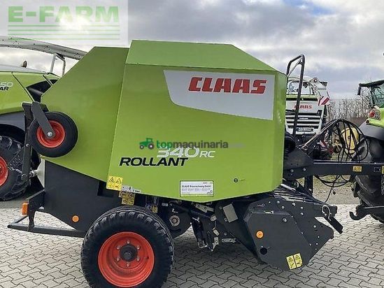 Empacadora gigant - Claas - rollant 340 rc