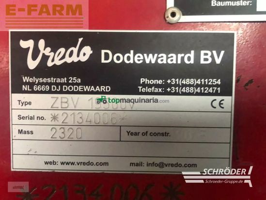 Equipamiento / accesorio - Vredo - trac vt 4546 gülleselbstfahrer