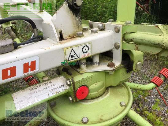 Henificador - Claas - volto 670 h