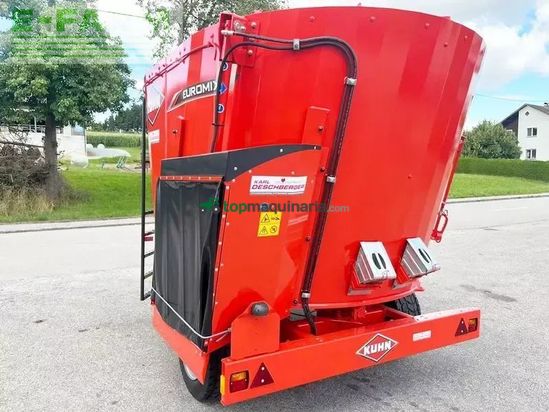 Remolqu esparcidor - Kuhn - euromix i 870 futtermischwagen