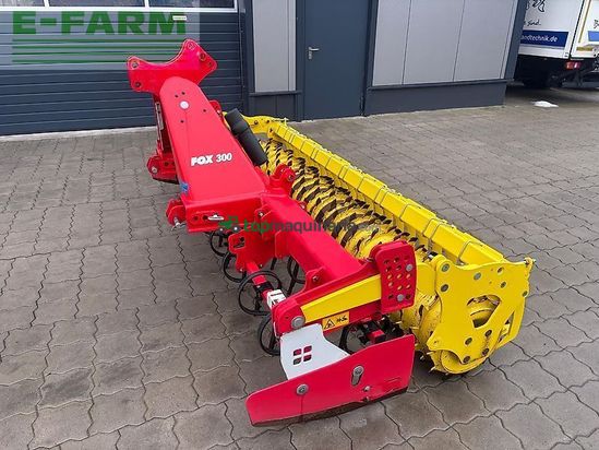 Combinado de siembra - Pöttinger - drillkombination frontpacker fox 300