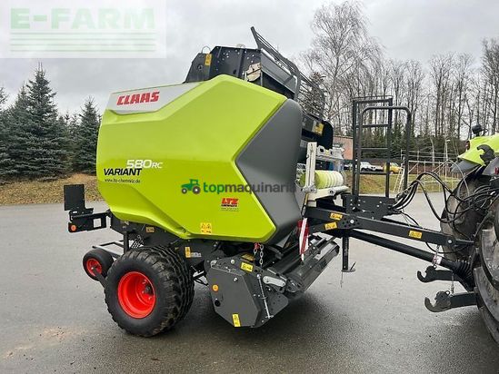 Empacadora gigant - Claas - variant 580 rc trend