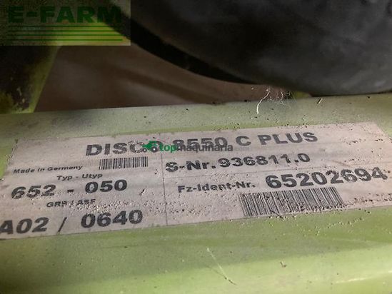 Cortacésped manual - Claas - disco 8550