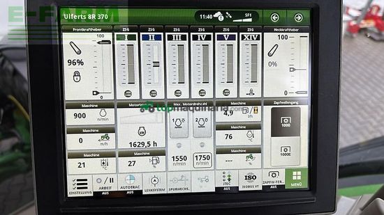 Tractor agrícola - John Deere - traktor 8r370