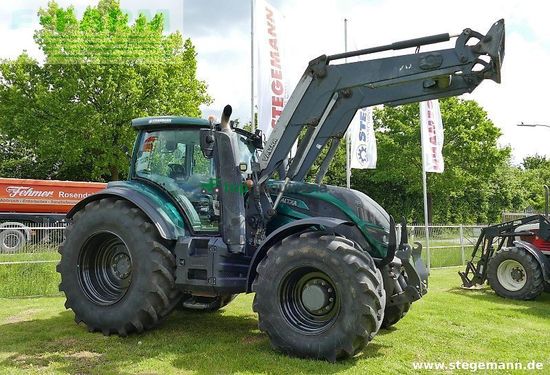Tractor agrícola - Valtra - t144 versu frontlader