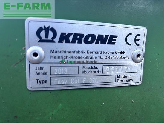 Cortacésped manual - Krone - f 320 generation 2