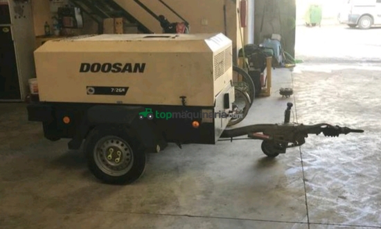 COMPRESOR DE AIRE MOVIL DOOSAN 7/26E