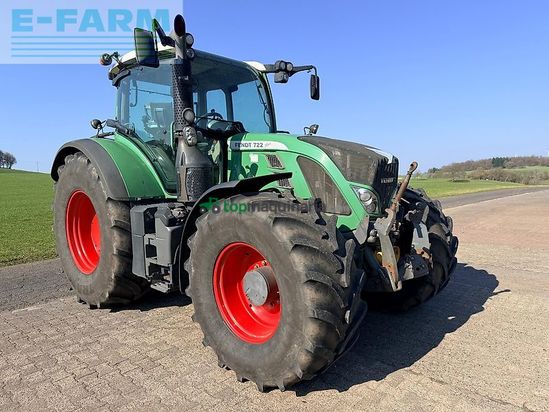 Tractor agrícola - Fendt - 722 scr vario profi plus