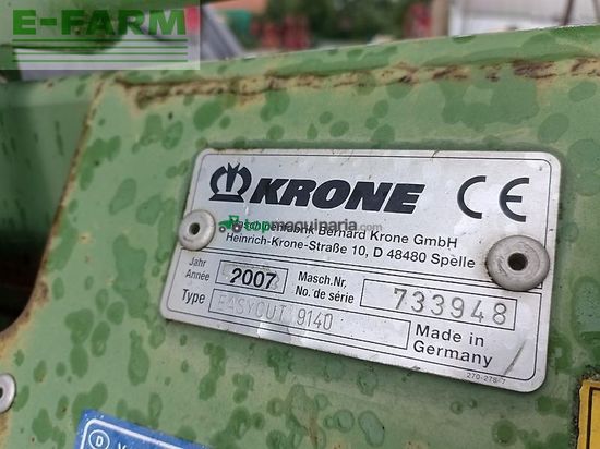 Cortacésped manual - Krone - easycut32p + easycut9140