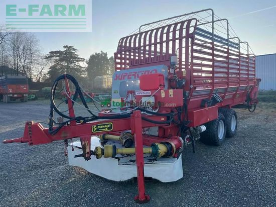 Remolqu agrícola - Supertino - autochargeuse ca702s . supertino