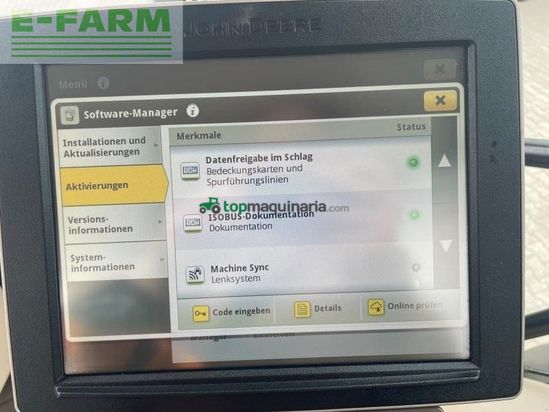 Tractor agrícola - John Deere - 6230 r 6230r mit reifendruckregelanlage
