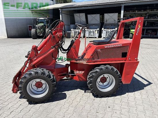Minicargadora - Weidemann - 916 d/m mit schaufel 4 zylinder