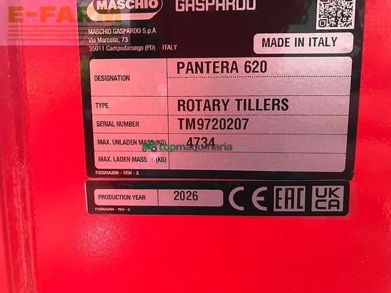 Grada rotativa - Maschio - ga pantera 620