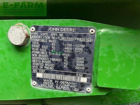 Tractor agrícola - John Deere - 6175r