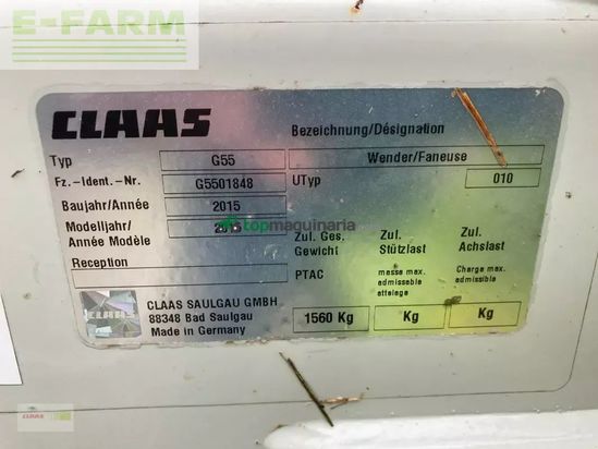 Henificador - Claas - volto 1100
