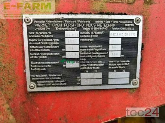 Tractor agrícola - Fendt - wario 714