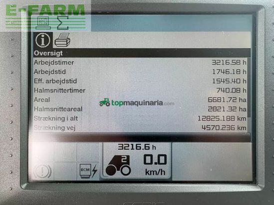 Cosechadora de Cereal - Claas - lexion 780 terratrac