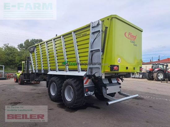 Cinta transportadora de forraje - Fliegl - cugo 640 40m³