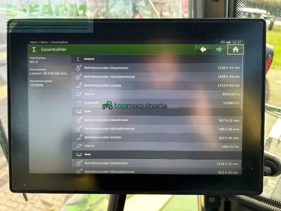 Cosechadora de Cereal - Krone - bigx 780