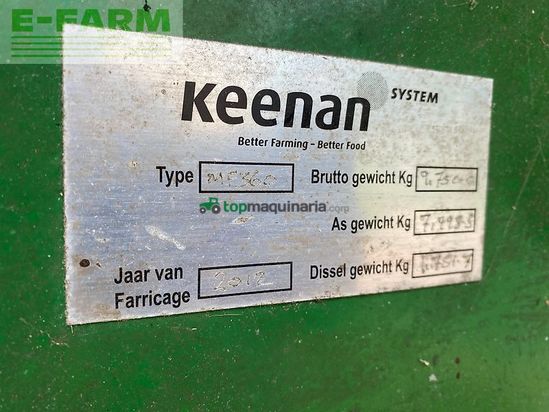 Remolqu esparcidor - Keenan - mf 360