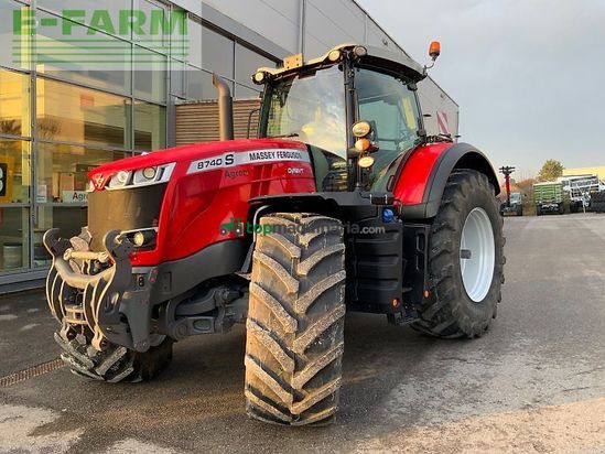 Tractor agrícola - Massey Ferguson - 8740 s dyna vt exclusive