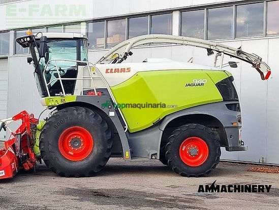 Cosechadora de Cereal - Claas - jaguar 940 498 including kemper 360 plus