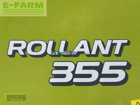 Empacadora gigant - Claas - rollant 355 roto cut