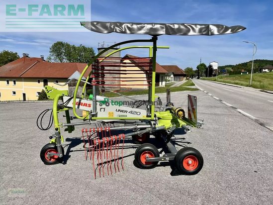 Rastrillo - Claas - liner 420 - schwader / seitenschwader 4,2m