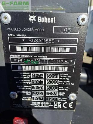 Minicargadora - Bobcat - l85e