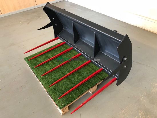 Horquilla para estiércol para tractor y telescópica