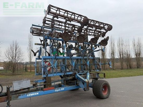 Cultivador - Lemken - gigant 800 smaragd